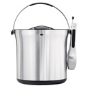 OXO Stainless Steel Ice Bucket with Tongs