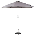 Sisko Grey Outdoor Umbrella 9ft with Base