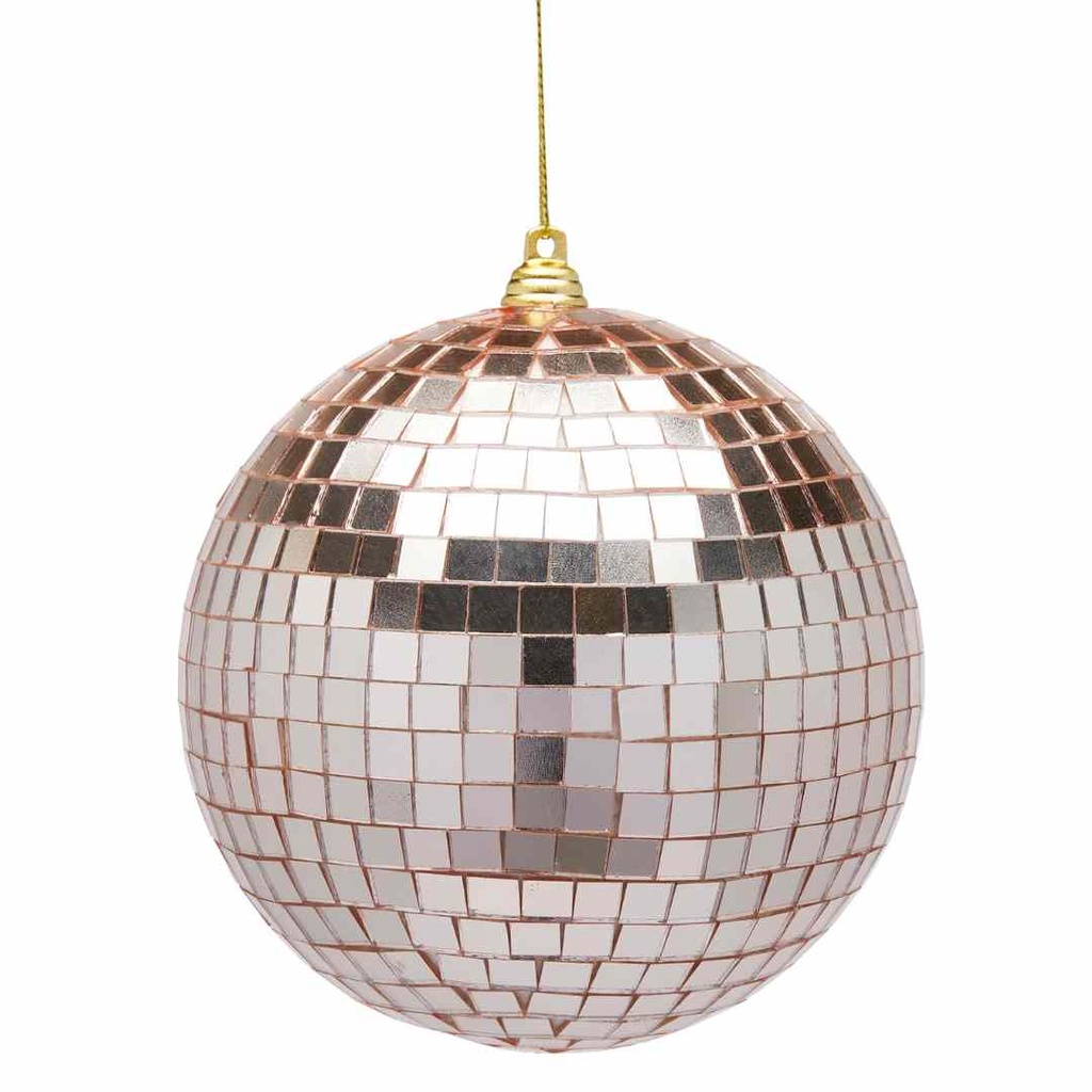 Discoball Ornament Pink 5in
