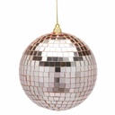 Discoball Ornament Pink 5in