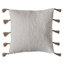 Linen Pillow with Jute Pillows 18in