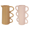 Ceramic Glazed Vase 10in