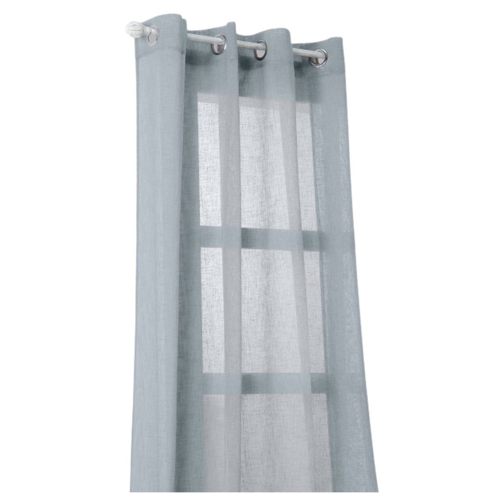 Paloma Sheer Panel Ice Blue 104in