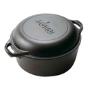 Lodge 5 QT Double Dutch Oven
