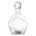 Faceted Crystal Liquor Decanter