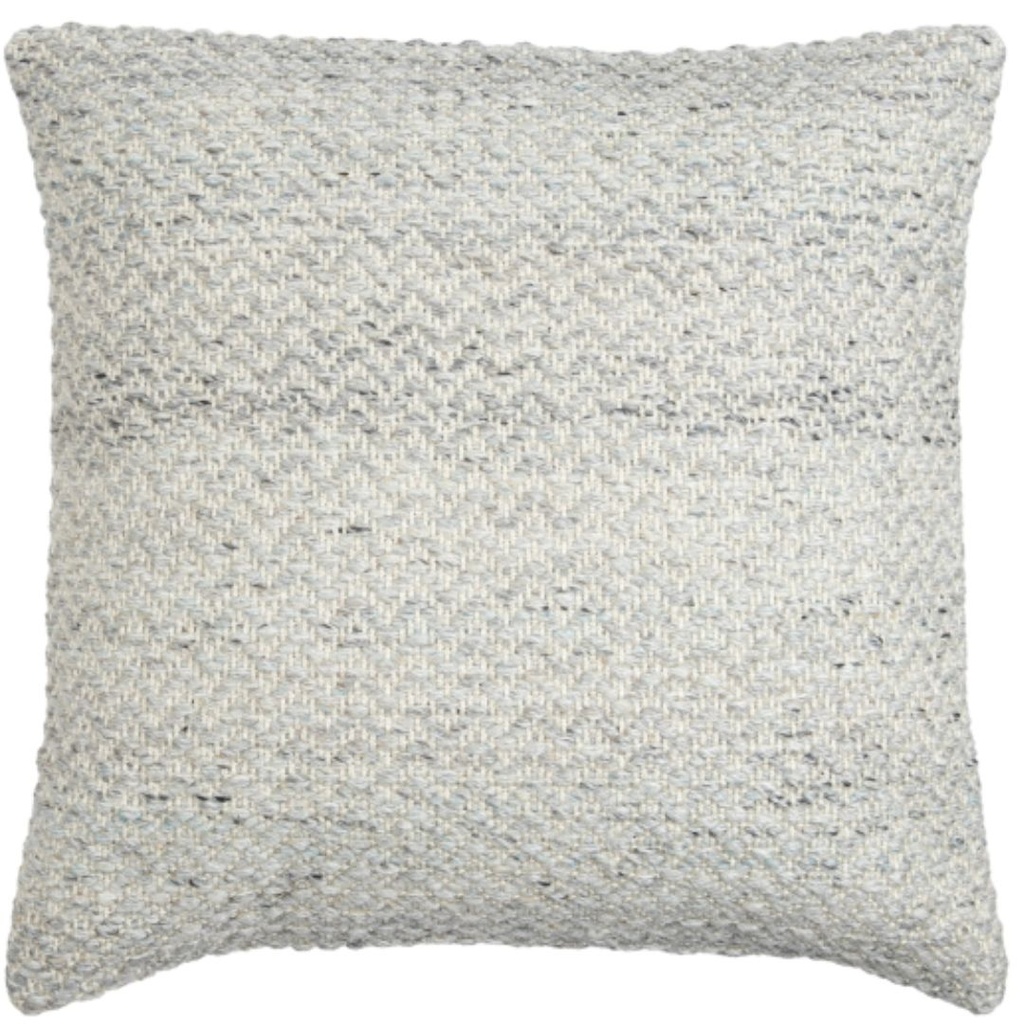 Objective Light Gray Pillow 20in