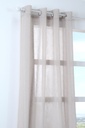 Paloma Sheer Panel Natural 104in