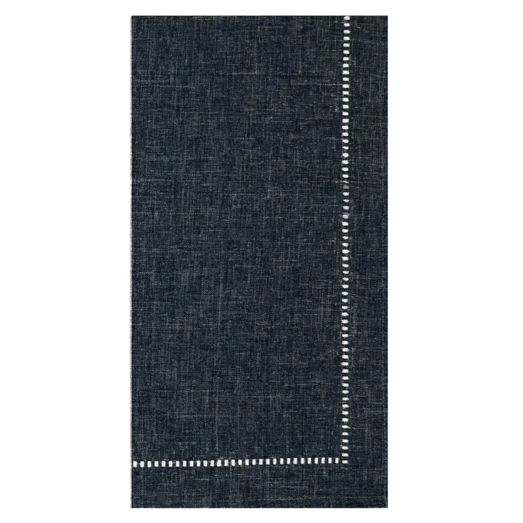 Hemstitch Napkin Navy