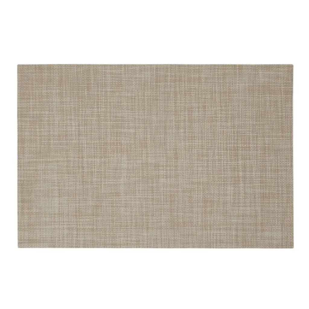 Linen Vinyl Placemat Tan
