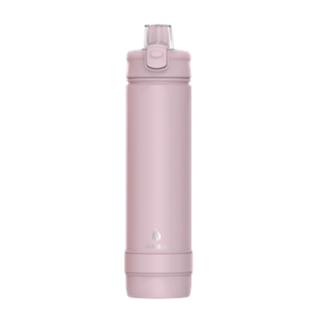 Manna Push Flip-Top Bottle Rose Quartz 26oz