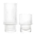 Ridge Stackable Glass 8pc