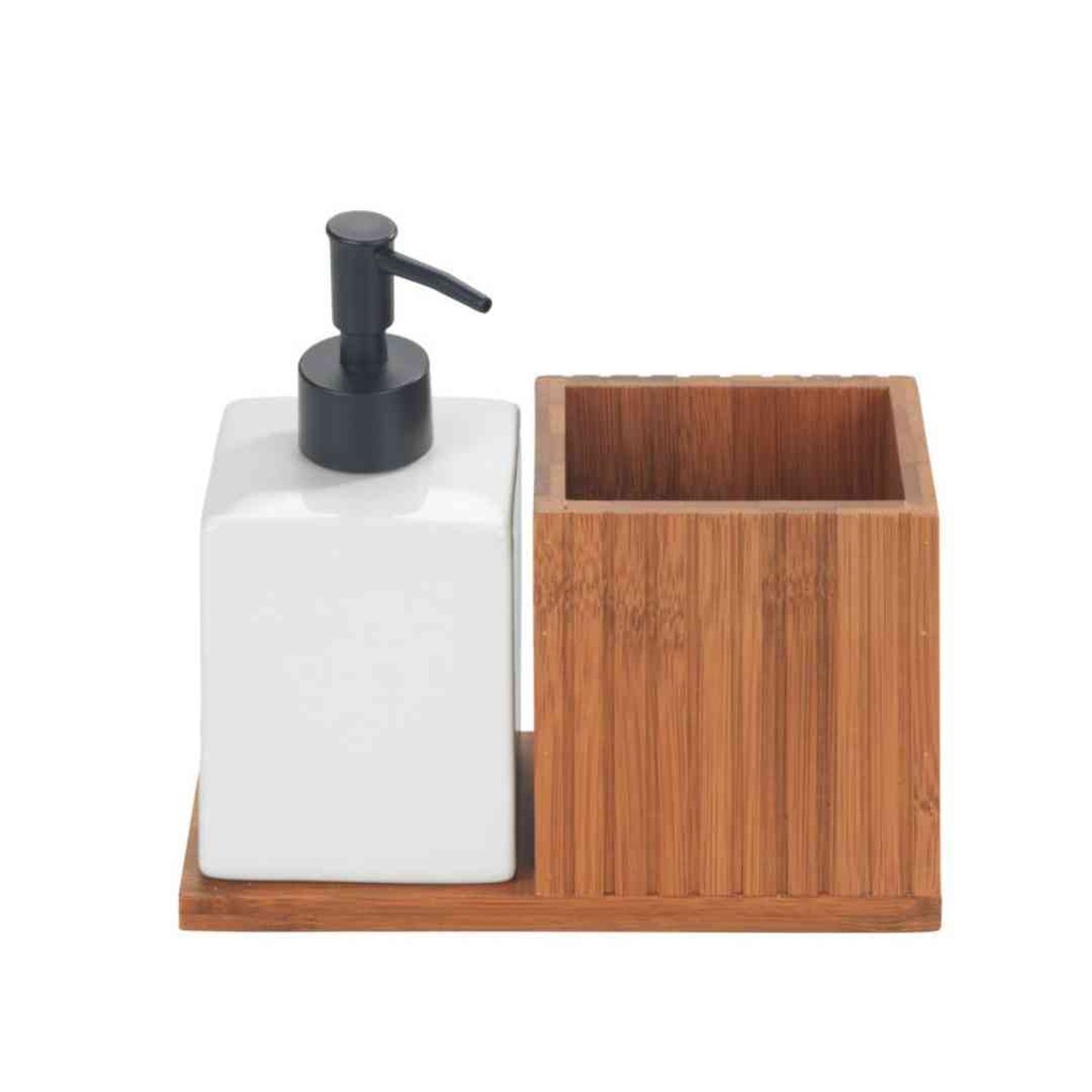 Mera Sink Caddy with Soap Pump