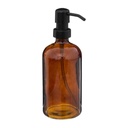 Glass Soap Dispenser Tinted 15oz