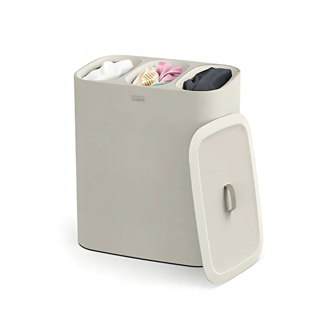Tota Trio Laundry Basket Ecru 90L