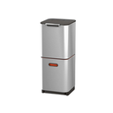 Totem Compact Waste Separation Bin Stainless 40L