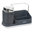 Neo 4-in-1 Soap Dispenser Grey