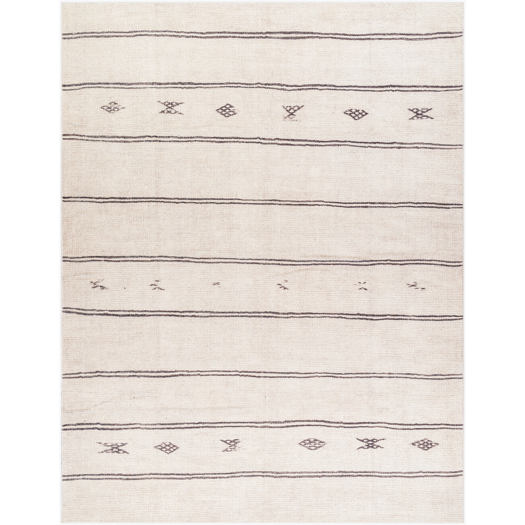 Rivi Woven Rug Ivory 5 x 7ft