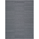 Sandra Woven Indoor Outdoor Rug Charcoal 8 x 10ft