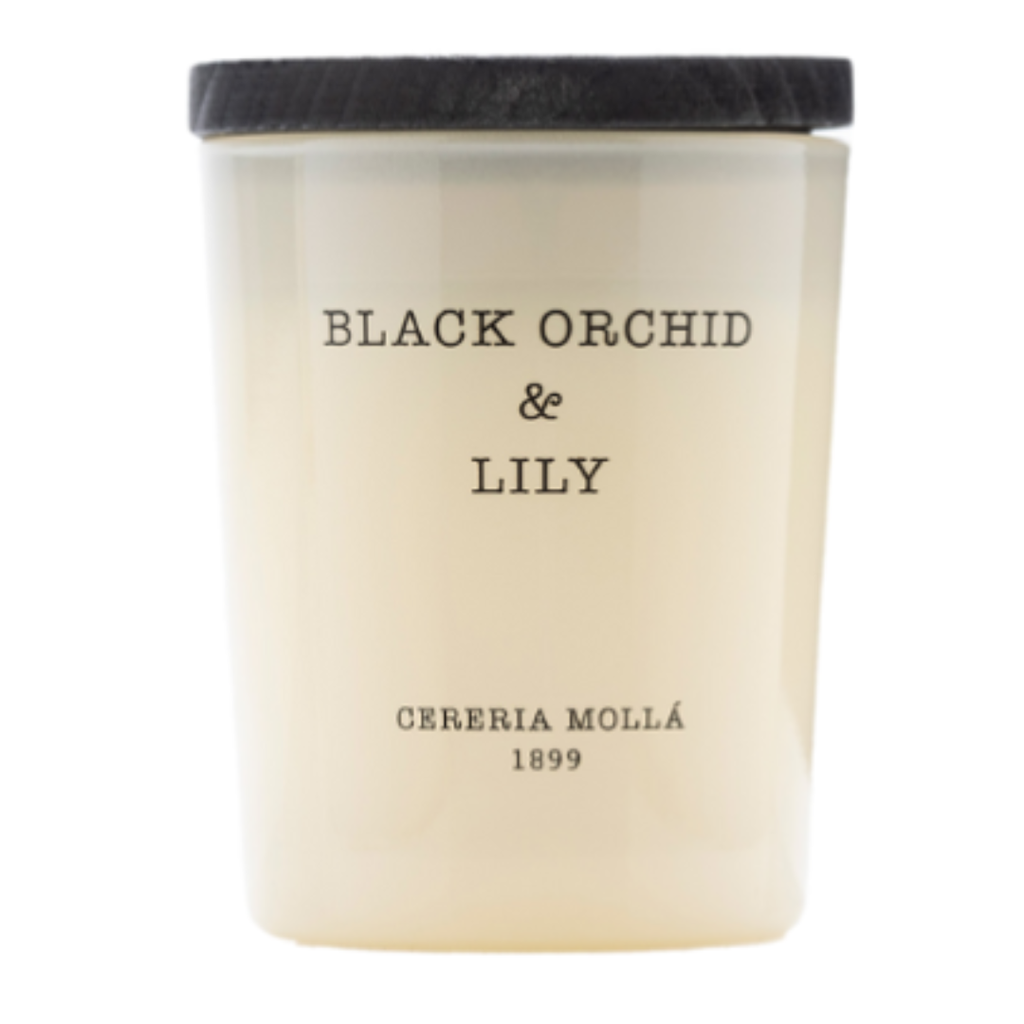 Black Orchid & Lily Votive Candle 