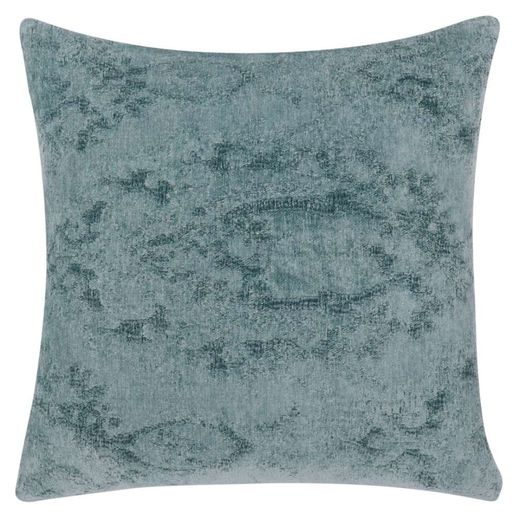 Oliver Pillow Chambray Blue 22in