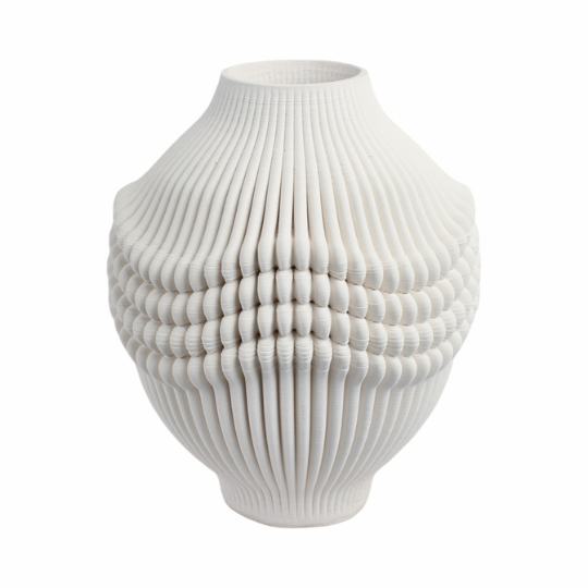 Coultier 3D Printed Porcelain Vase 16in