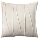 Sofia Velour Pillow Ivory 18in 2pc