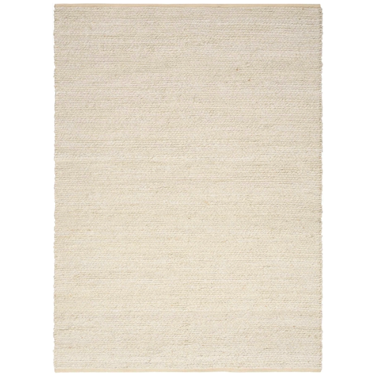 Natural Jute Rug Ivory 5x7ft