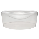 Inverted Glass Bowl 12in