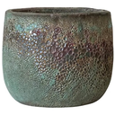 Volcano Finish Terra-cotta Planter 8in