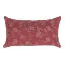 Rosecliff Pillow Burgundy Red 14x26in