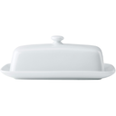 Chalk Porcelain Butter Dish 