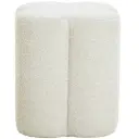 Nalani Boucle Pouf Cream 14x18in