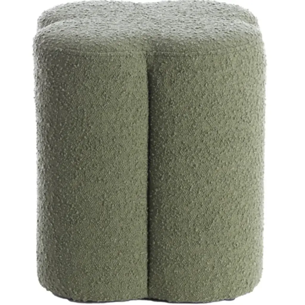 Nalani Boucle Pouf Green 14x18in