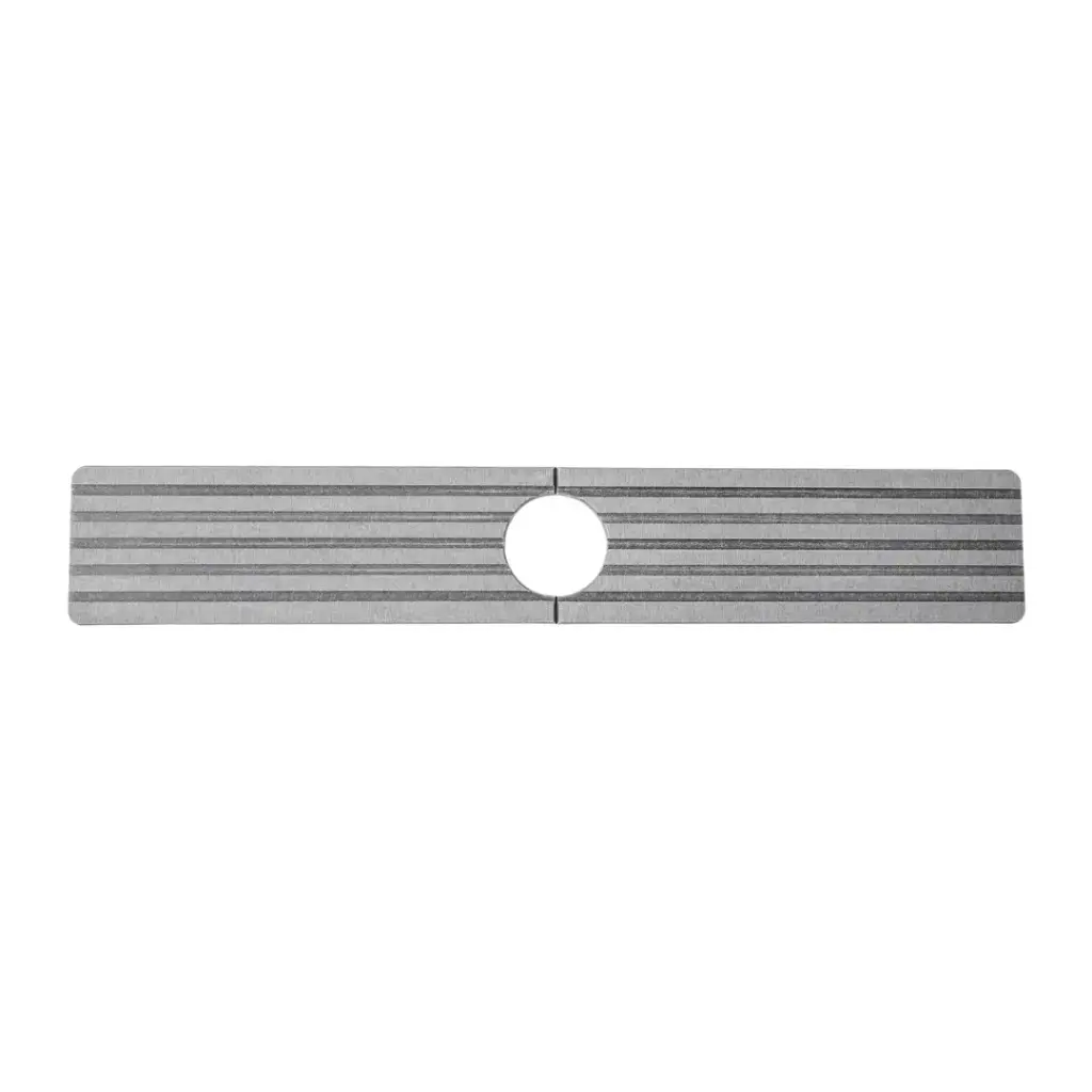 Ribbed Diatomite Skink Splash Mat Grey