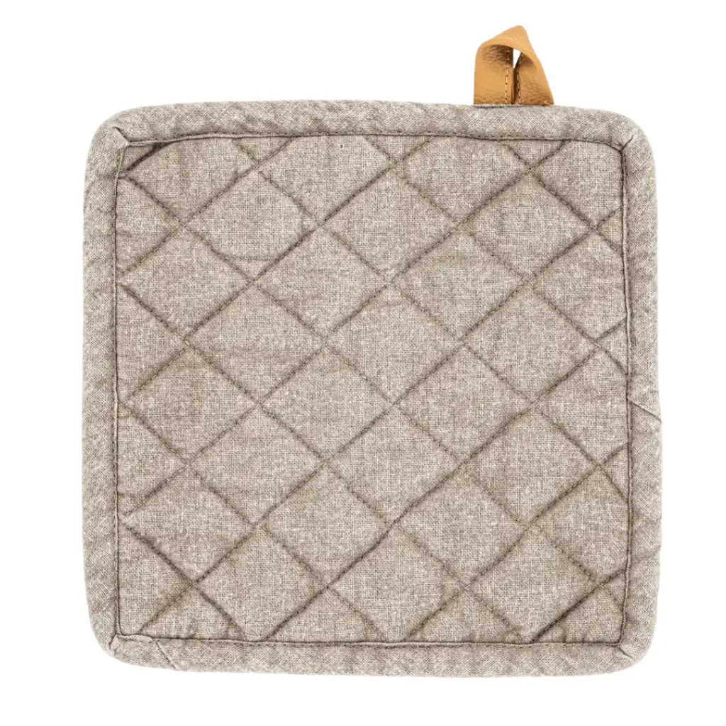 Myrna Potholder Set Taupe 2pc