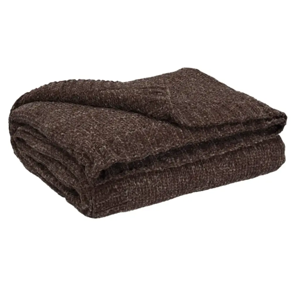 Anawood Throw Brown