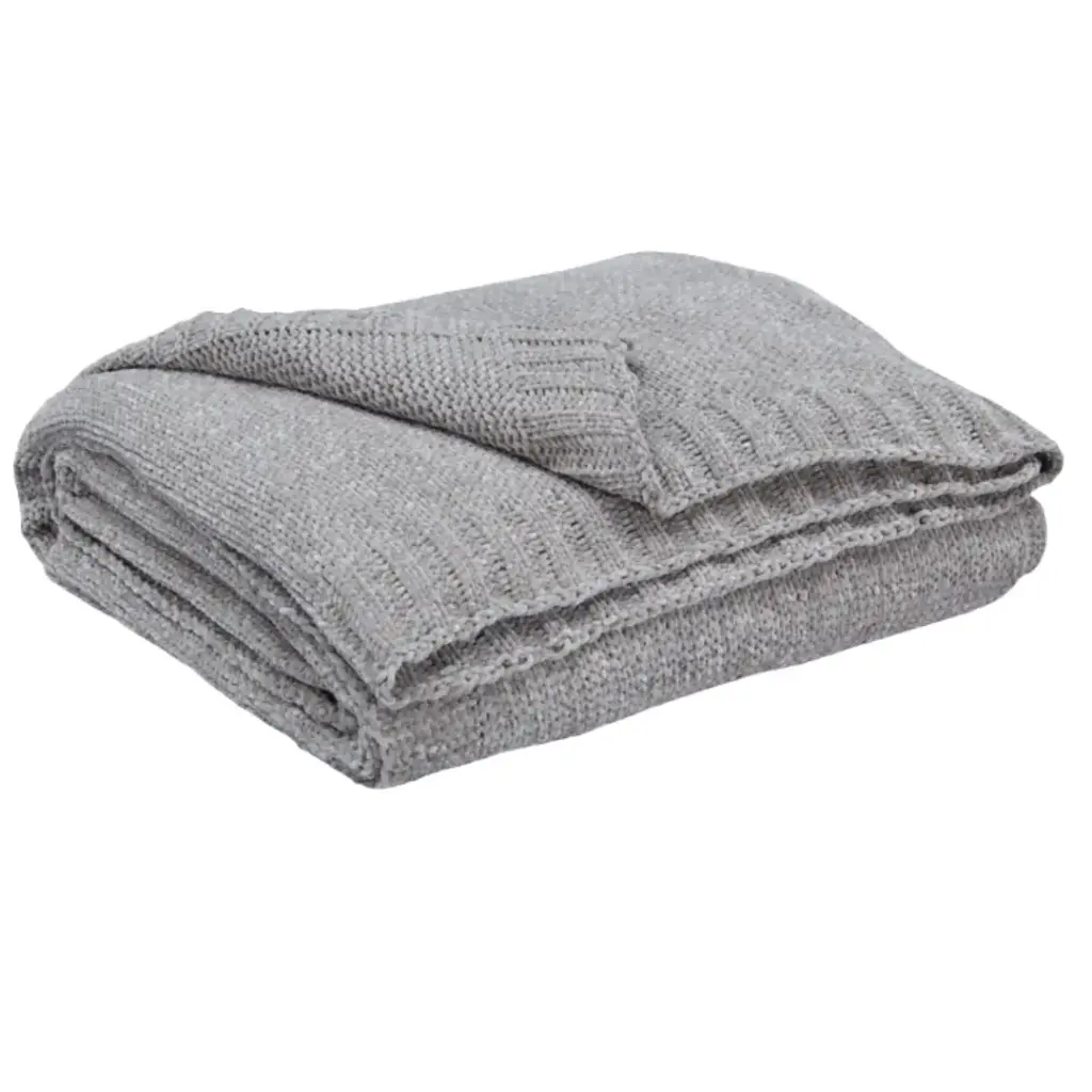 Anawood Throw Grey