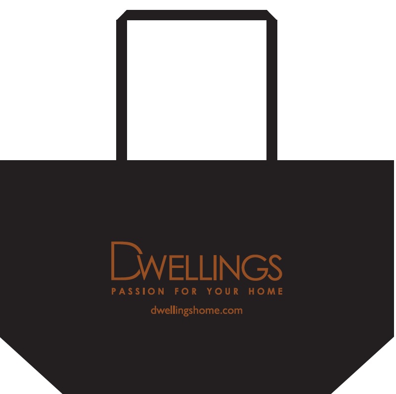 Dwellings Reusable Shopping Bag Large