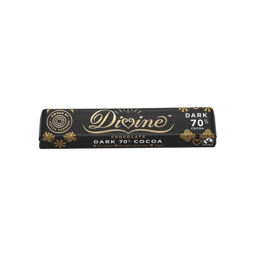 [200040-BB] Divine Fairtrade 70% Dark Chocolate Cocoa 35g