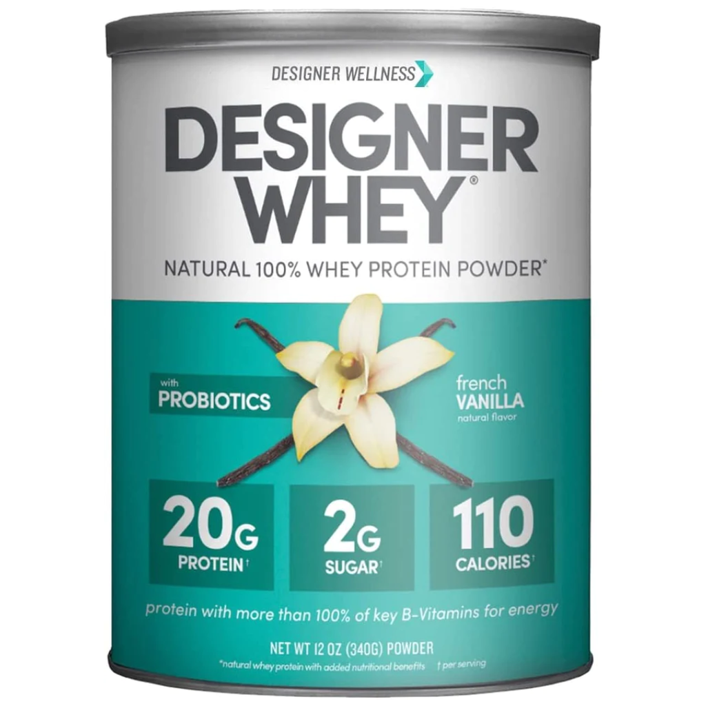 Designer Whey French Vanilla Whey Protein Powder 12oz