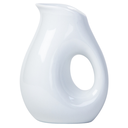 Whiteware Oval Pitcher Small 12oz