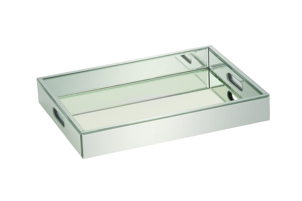 Mirrored Tray 18in