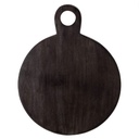 Black Acacia Wood Cutting Board 14x18in