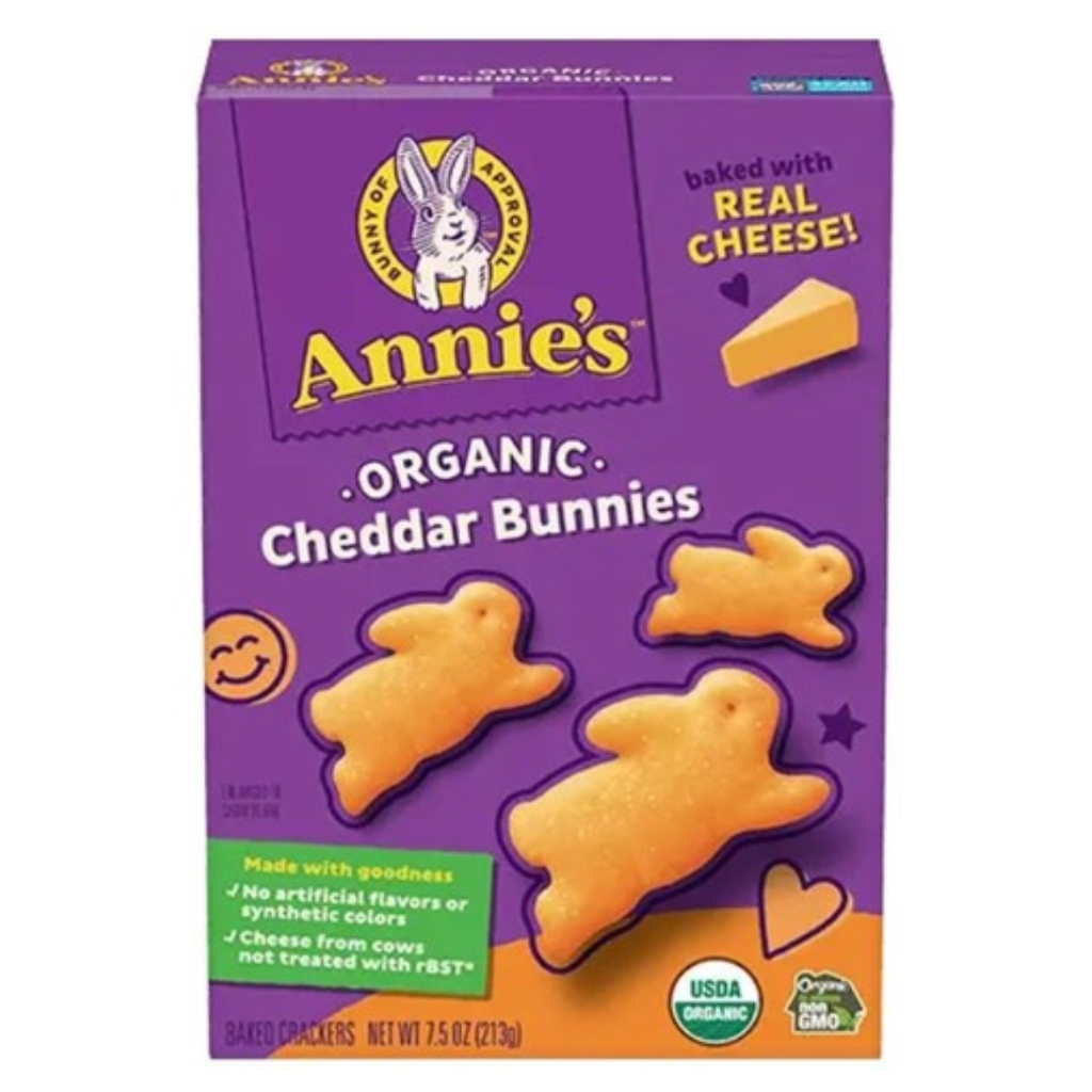 Annies Organic Cheddar Bunny Crackers 11.25oz