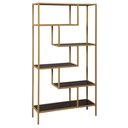 Frankwell 70" Gold Bookcase