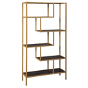 Frankwell 70in Gold Bookcase