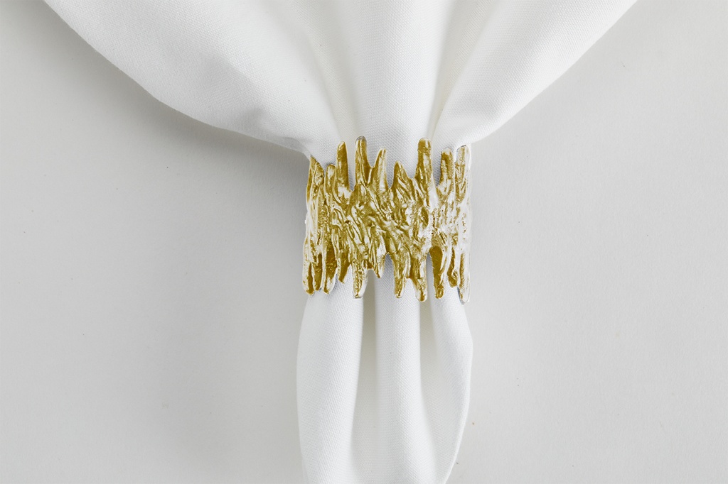 Gold Cast Napkin Ring