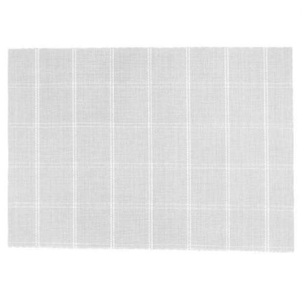 Window Pane Vinyl Grey Placemat