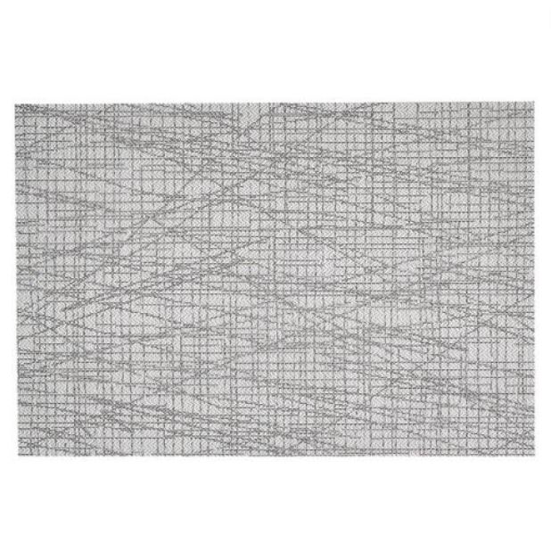 Scratch Vinyl Placemat Charcoal
