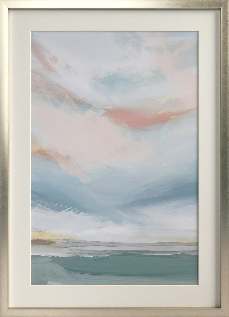 Sunset Abstract I Framed Print 23.5 x 32.4in